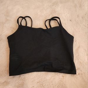 Lot of two Halara crop bra tops